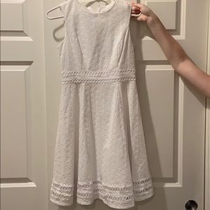White Calvin Klein dress